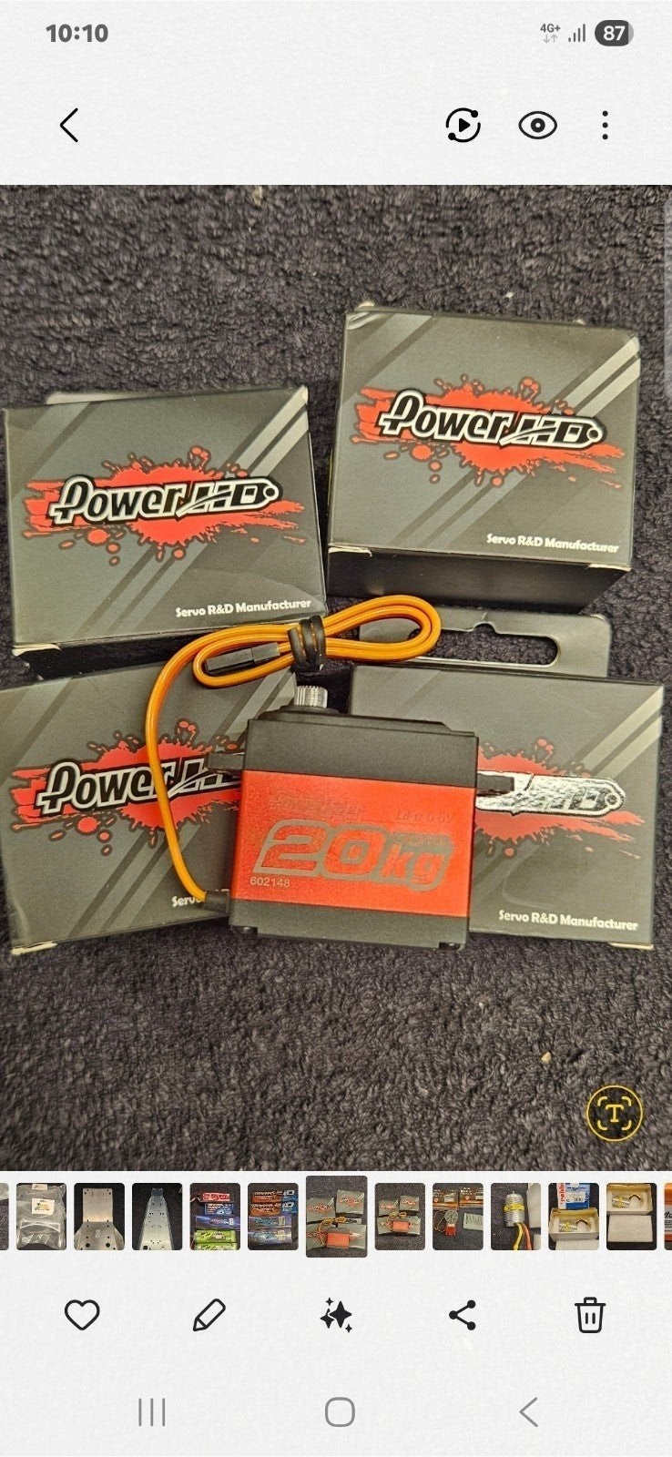 laaste 2 servo s power hd 20 kg kosten 20,00 euro per stuk, Ophalen of Verzenden