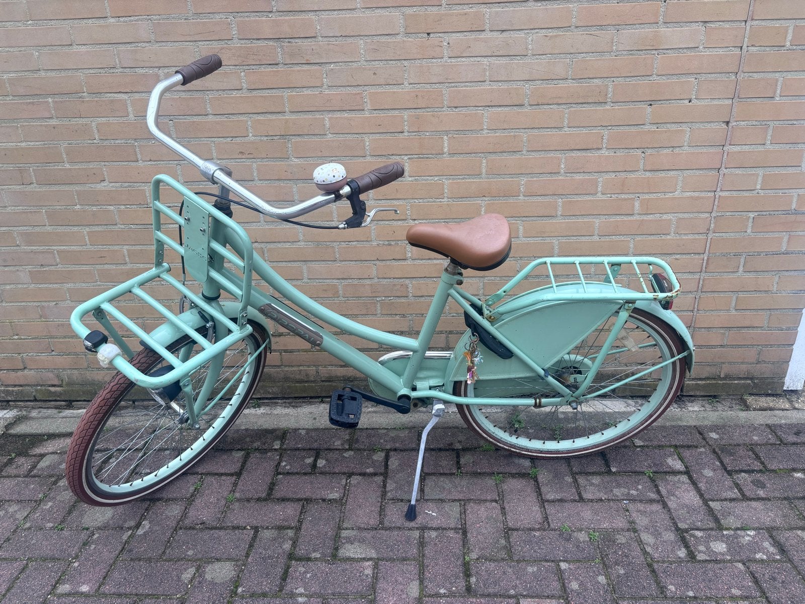 Popal Transportfiets 24 inch - Mintgroen, Fietsen en Brommers, Ophalen, Gebruikt, 24 inch