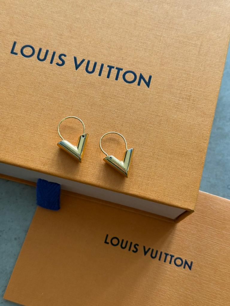 Essential V oorbellen louis vuitton, Verzenden, Zo goed als nieuw, Overige materialen