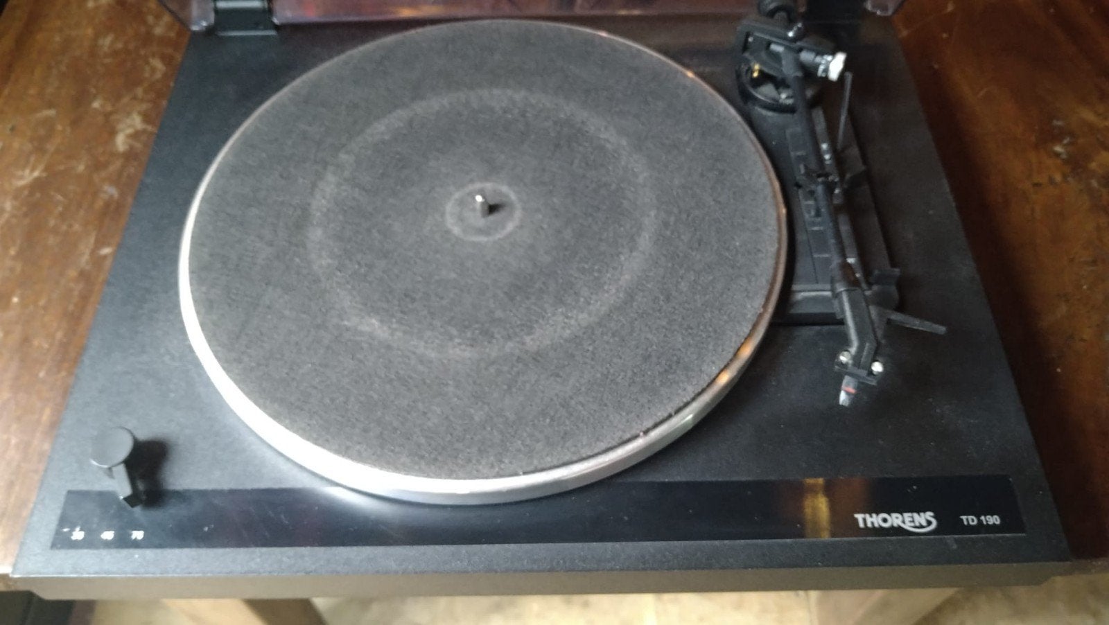 Thorens TD 190 Platenspeler - Zo goed als nieuw, Ophalen, Zo goed als nieuw, Platenspeler, Thorens