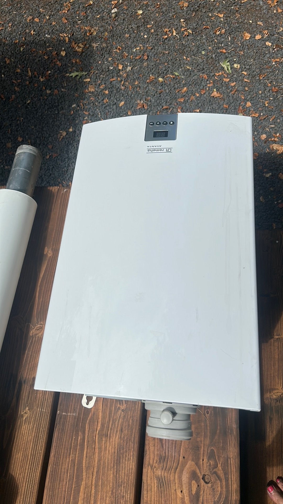 CV ketel Remeha Avanta 28C, Ophalen, 30 tot 80 cm, Gebruikt, Hoog rendement (Hr)