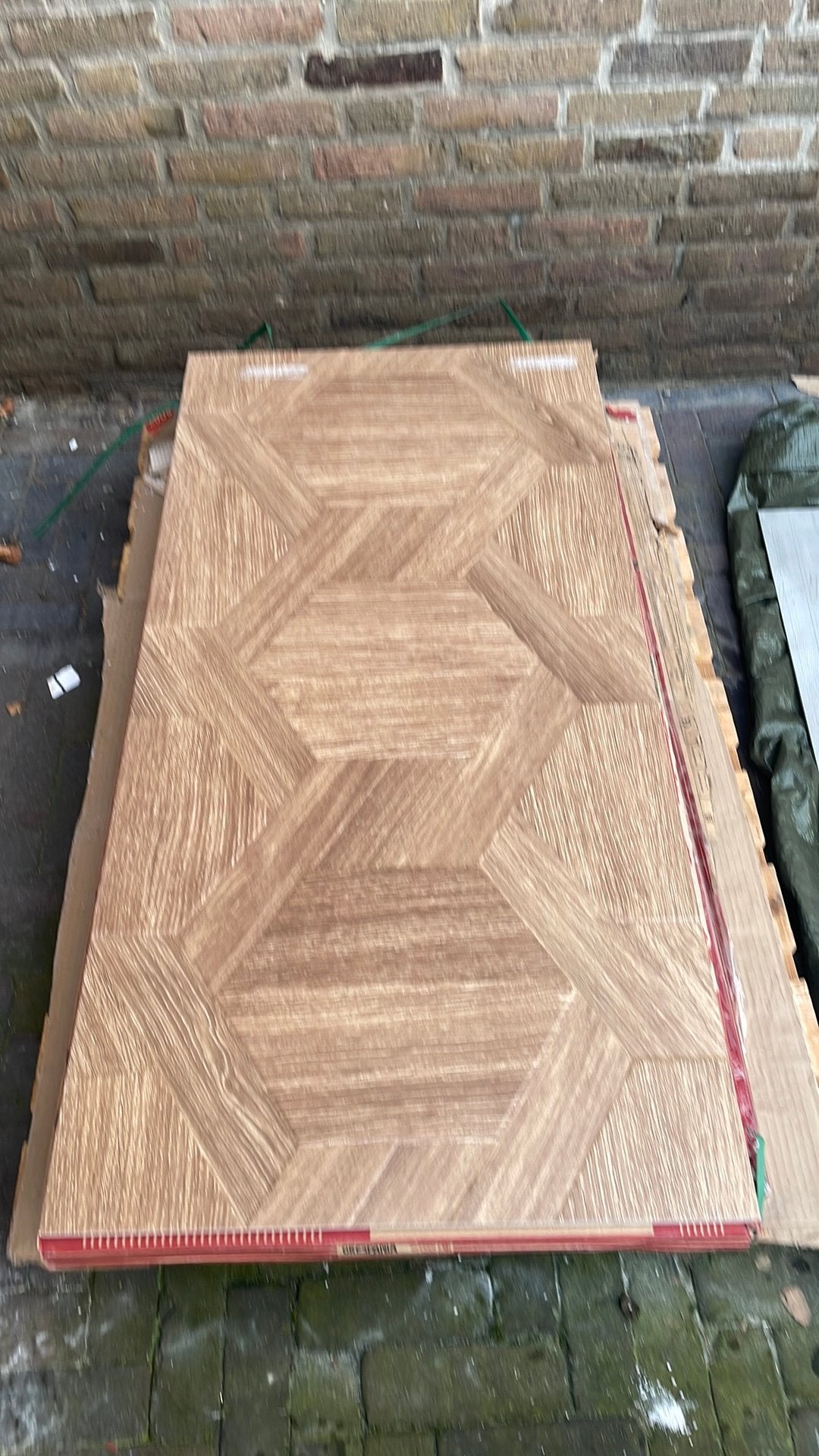Tegels houtlook, Ophalen, 60 cm of meer, Nieuw, Wandtegels