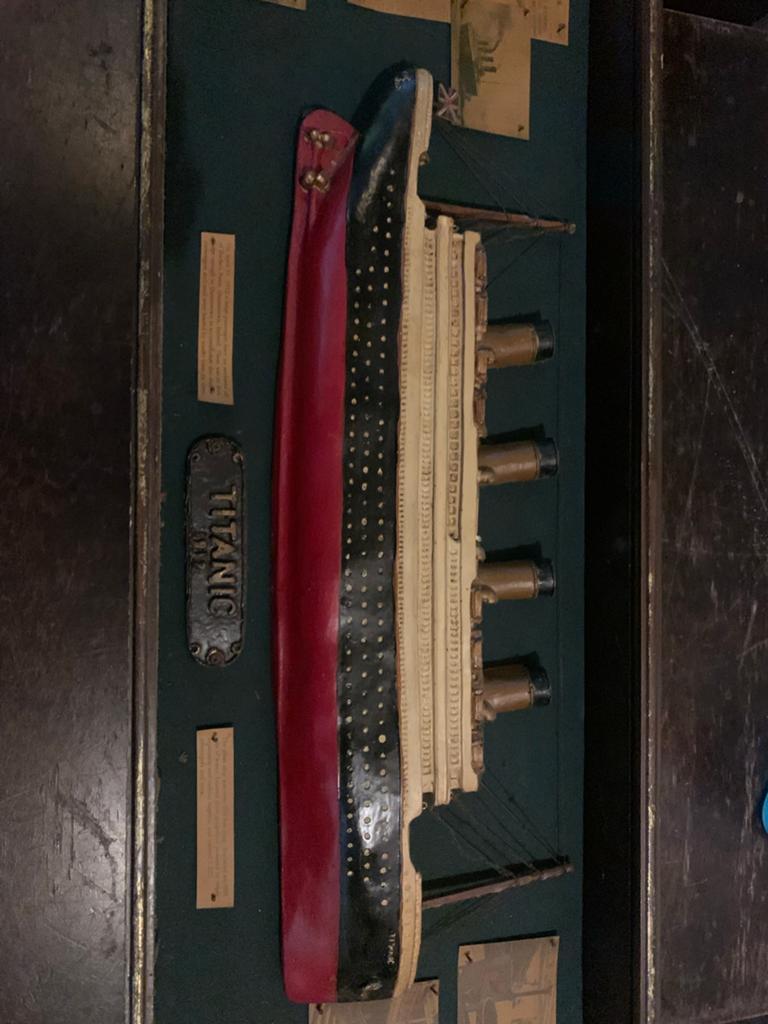 Antiek Titanic bord - uniek verzamelobject, Antiek en Kunst, Ophalen