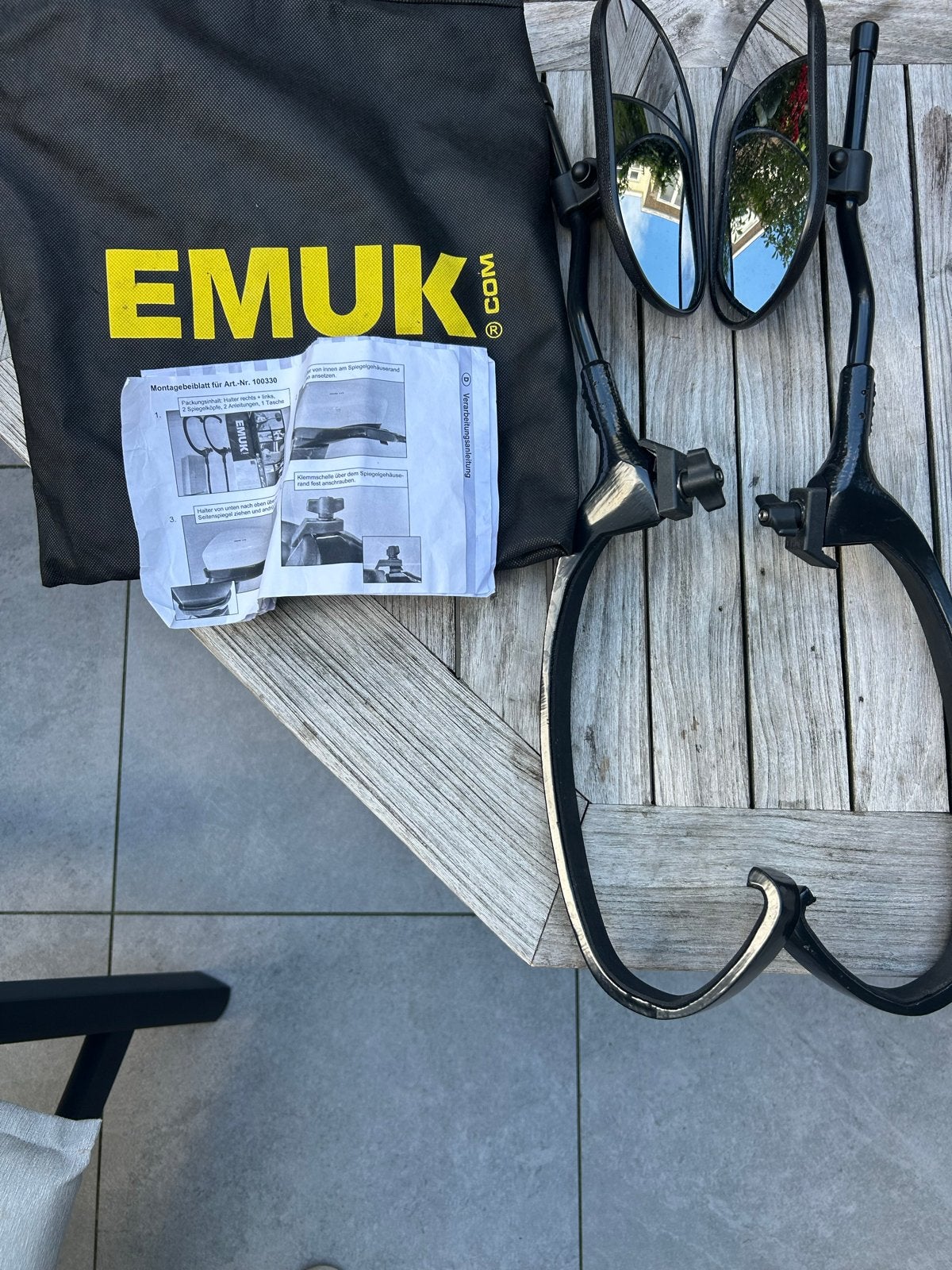 EMUK spiegels voor Mazda CX 5 2012, Ophalen, Zo goed als nieuw