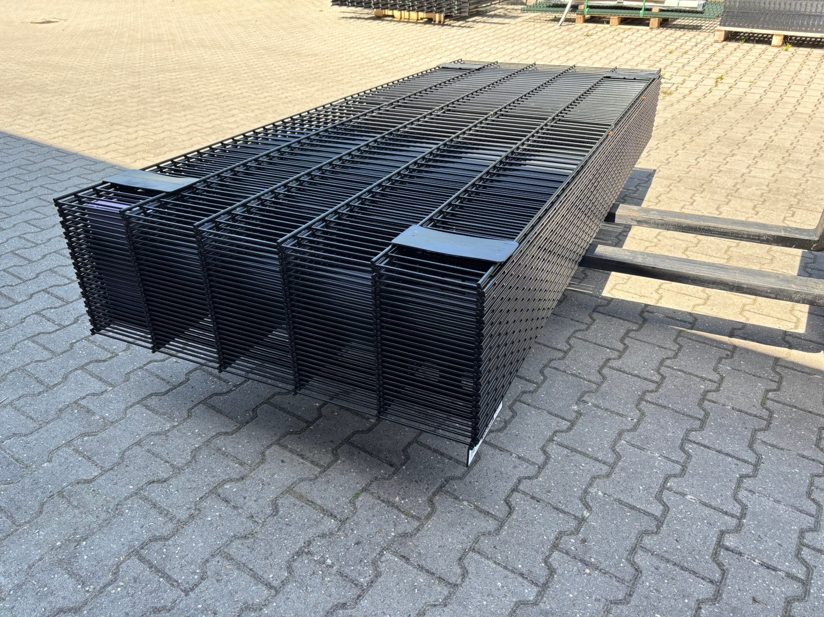 69 meter dubbelstaafmat hekwerk, hoogte 100 centimeter!, Tuin en Terras, Tuinhekken en Hekwerk, Ophalen, S, Dubbelstaafmat hekwerk