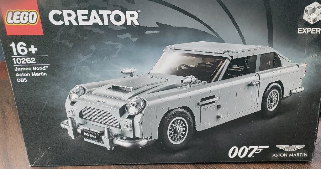 Lego 10262 Aston Martin, Ophalen, Lego, Nieuw, Compleet