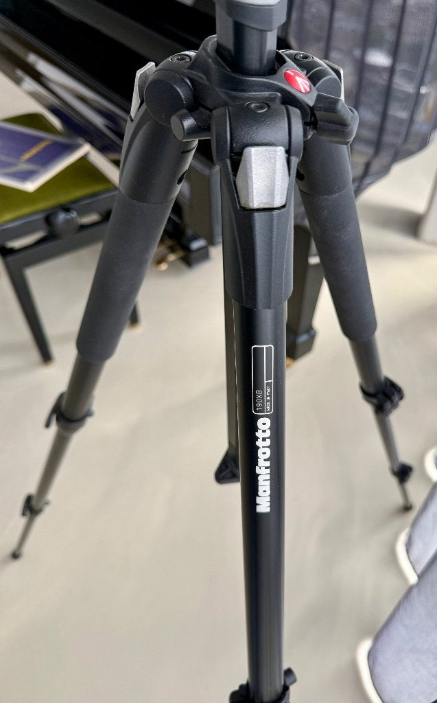 Manfrotto 190XB statief en 488RC4 balhoofd - professioneel, Audio, Tv en Foto, Fotografie | Statieven en Balhoofden, Ophalen, Gebruikt