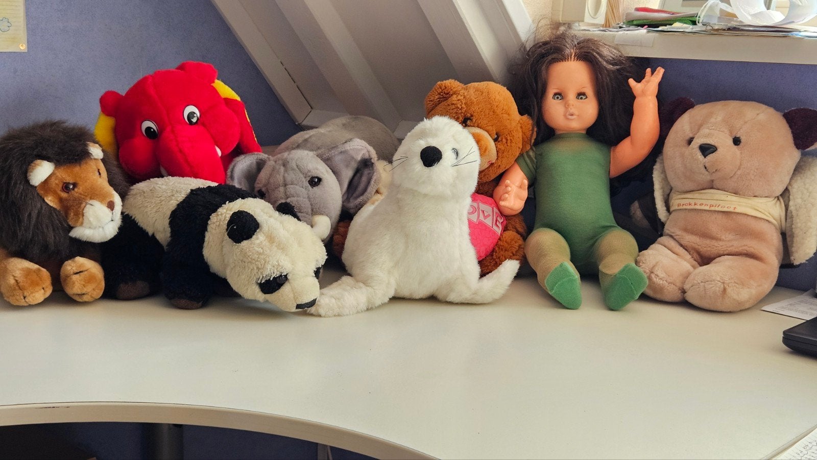 Collectie mooie knuffels, Gebruikt, Overige typen, Ophalen of Verzenden, Middelgroot (20 tot 80 cm)