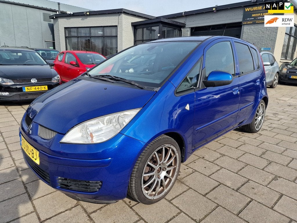 Mitsubishi Colt 1.5 d'Azur/Apk 23-02-2027, Auto's, Mitsubishi, Voorwielaandrijving, 970 kg, 4 cilinders, Blauw