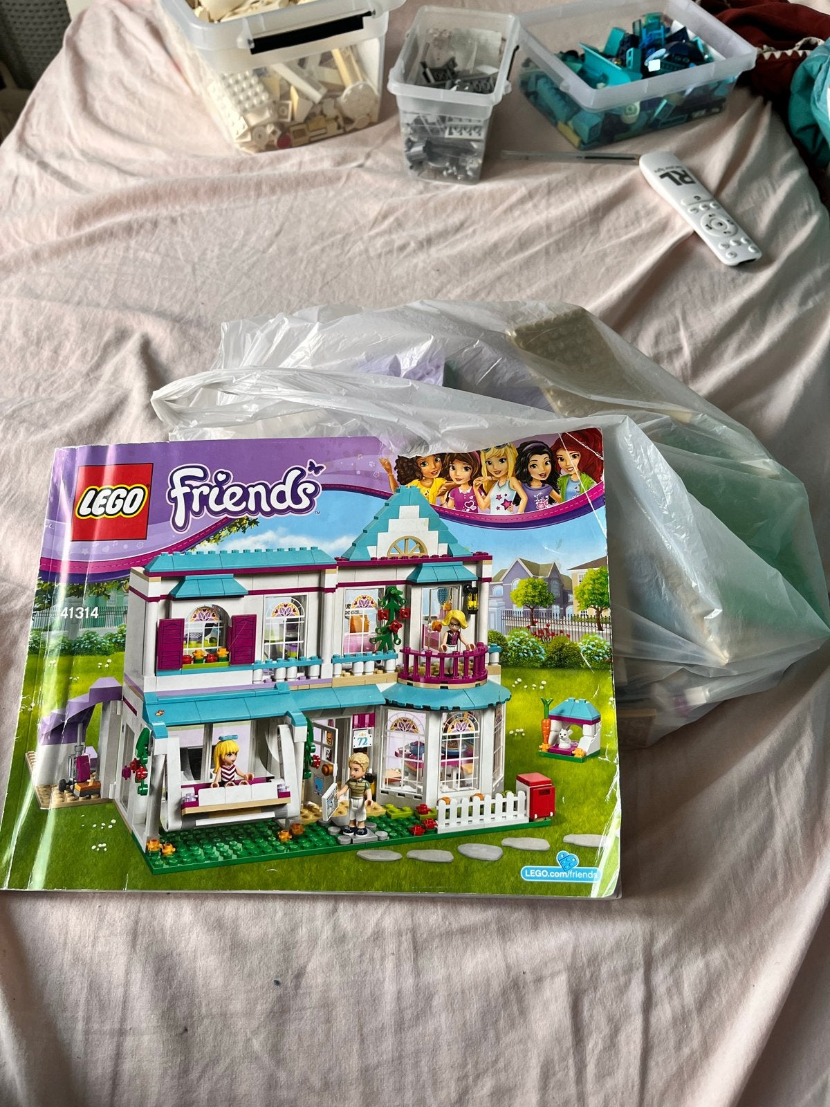 LEGO Friends 41314 Stephanie's Huis (met handleiding), Ophalen, Gebruikt, Complete set, Lego