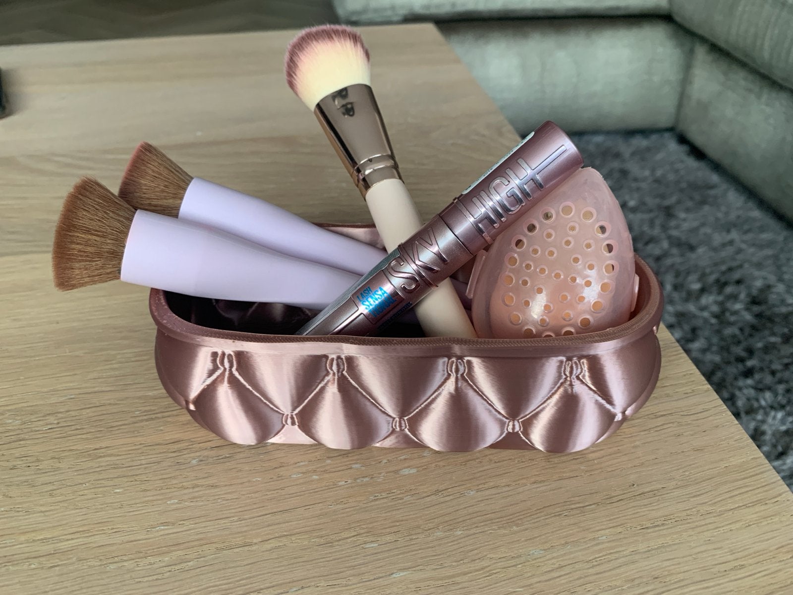 Make-up organizer rosé gold - 3D geprint, Gehele gezicht, Nieuw, Ophalen of Verzenden, Roze