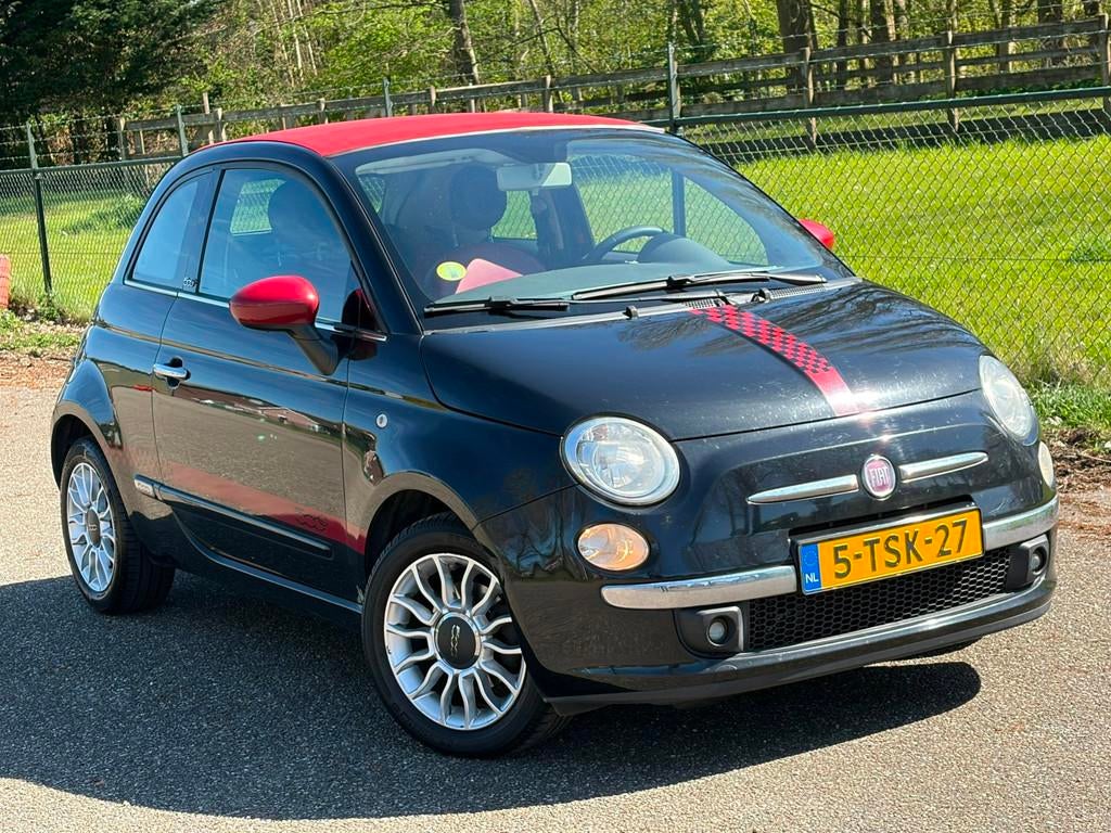 Fiat 500 1.3 M-Jet Lounge /DIESEL/Cabriolet/, Voorwielaandrijving, Euro 5, Gebruikt, Cabriolet