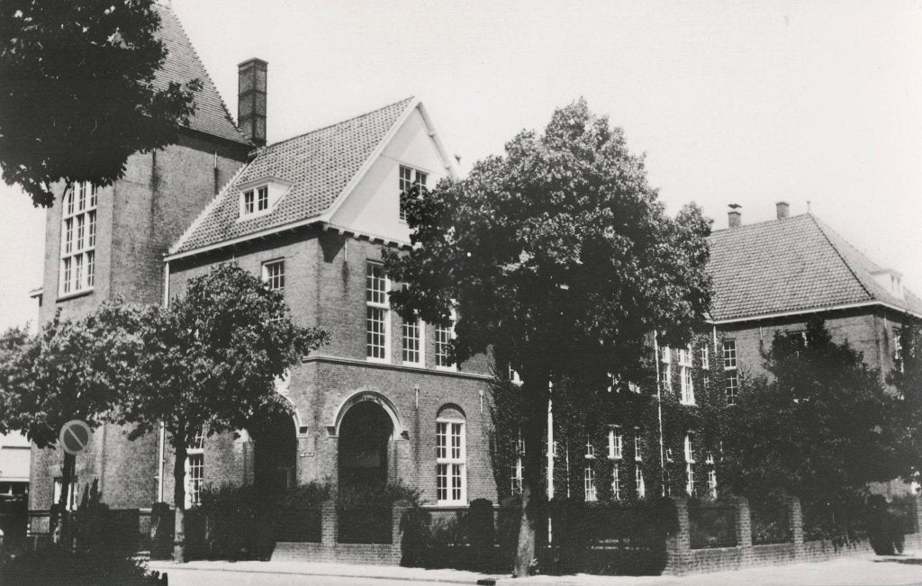 Middelharnis – Rijks H.A.V.O., Ophalen of Verzenden, 1960 tot 1980, Ongelopen, Zuid-Holland