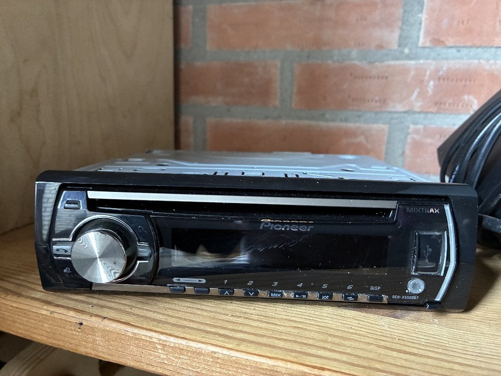 Pioneer DEH-X5500BT Autoradio – Bluetooth, USB & CD, Ophalen