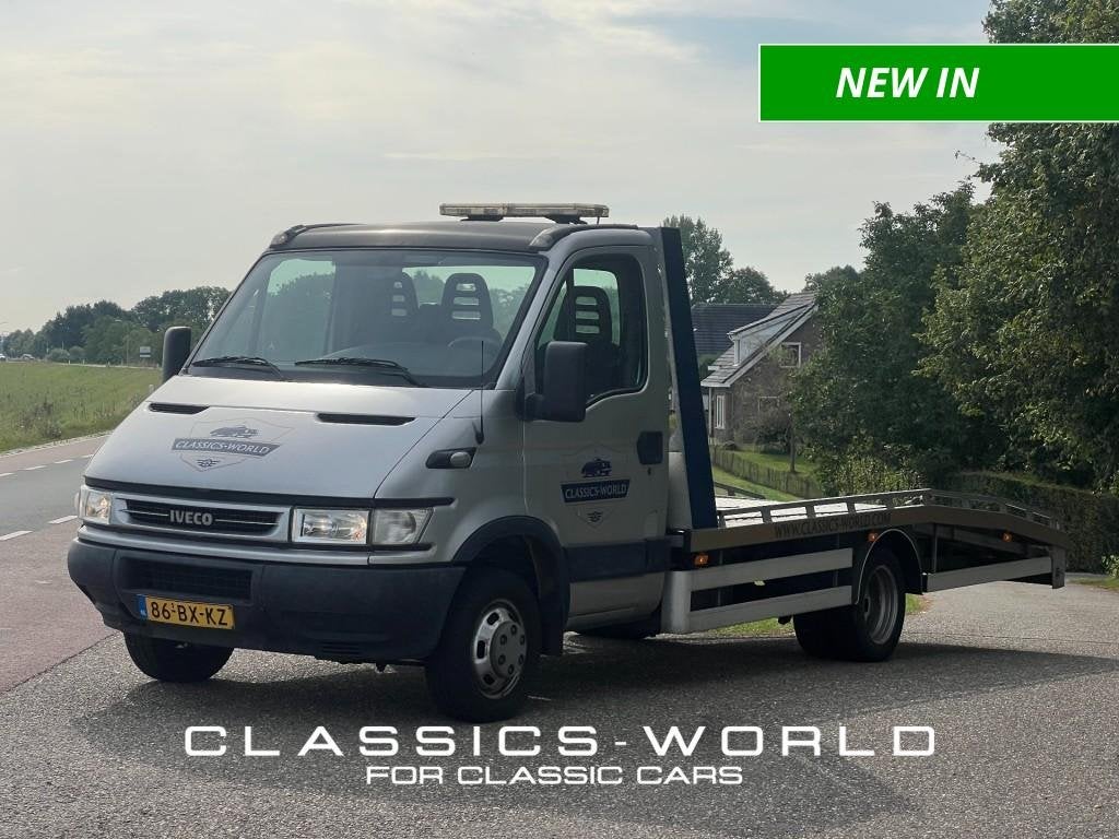 Iveco OVERIGE IVECO 40C Autotransporter – Origineel Nederl, Auto's, Gebruikt, 2284 kg, Wit, Origineel Nederlands