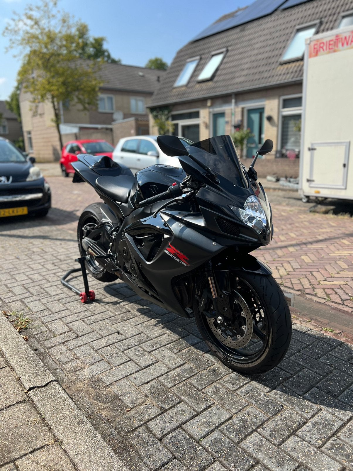 Suzuki GSX-R 750 K6 2006 Zwart Mivv Suono, 4 cilinders, Motorrijbewijs A, Gebruikt, 749 cc