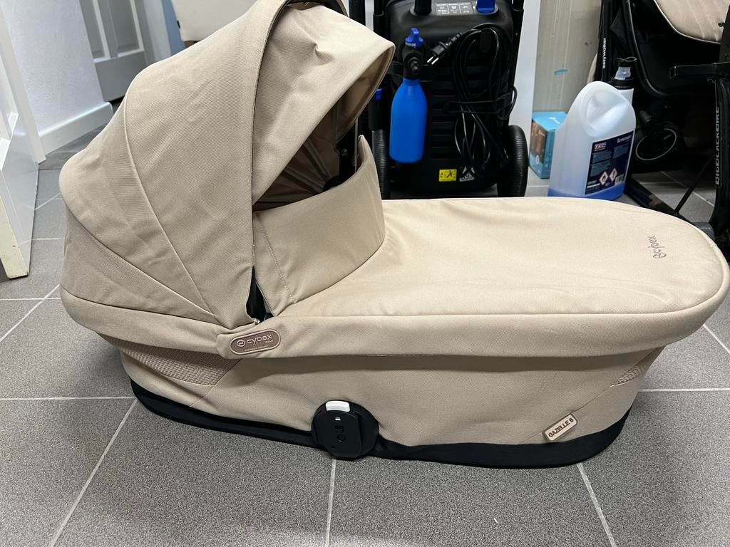 Nieuwe Cybex Gazelle S reiswieg in beige, Nieuw, Ophalen of Verzenden, Met reiswieg, Kinderwagen