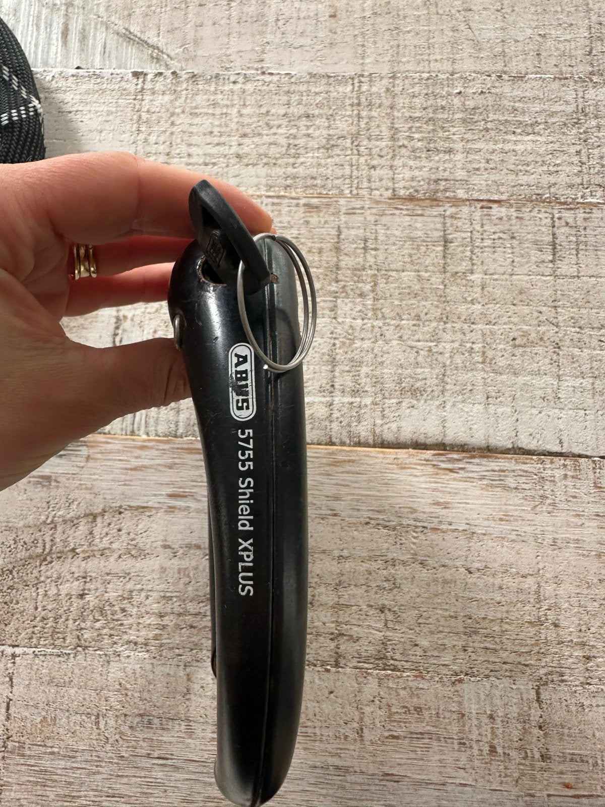 ABUS 5755 Shield XPLUS ART2 Ringslot, Ophalen of Verzenden, Gebruikt, Ringslot