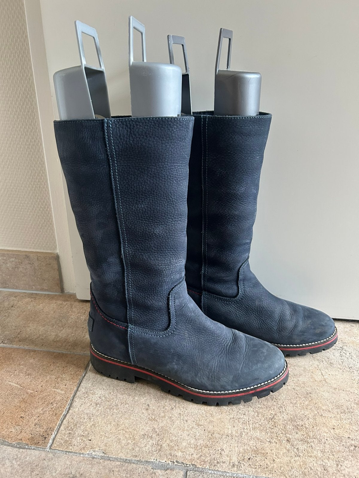 Donker Blauwe Panama Jack Tania B31 Laarzen maat 39, Hoge laarzen, Blauw, Ophalen of Verzenden, Gedragen