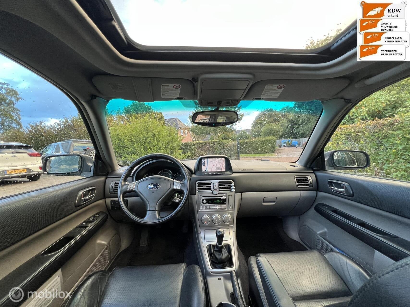 Sportieve Subaru Forester 2.5 Turbo AWD XT bj 2006 nwe apk, Auto's, Gebruikt, 4 cilinders, 2000 kg, Bedrijf