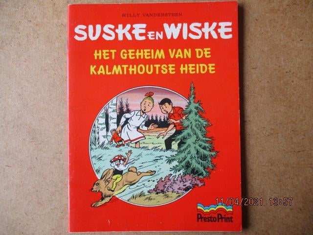 adv0974 suske en wiske presto print 3, Eén stripboek, Ophalen, Gelezen