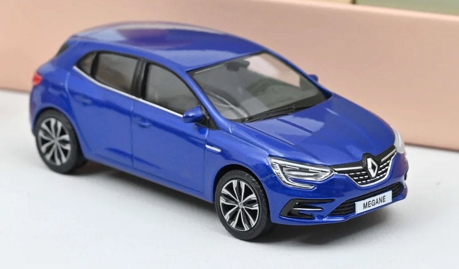 RENAULT MEGANE 2020 IRON BLAUW SCHAAL 1/43 NOREV ref. 517673