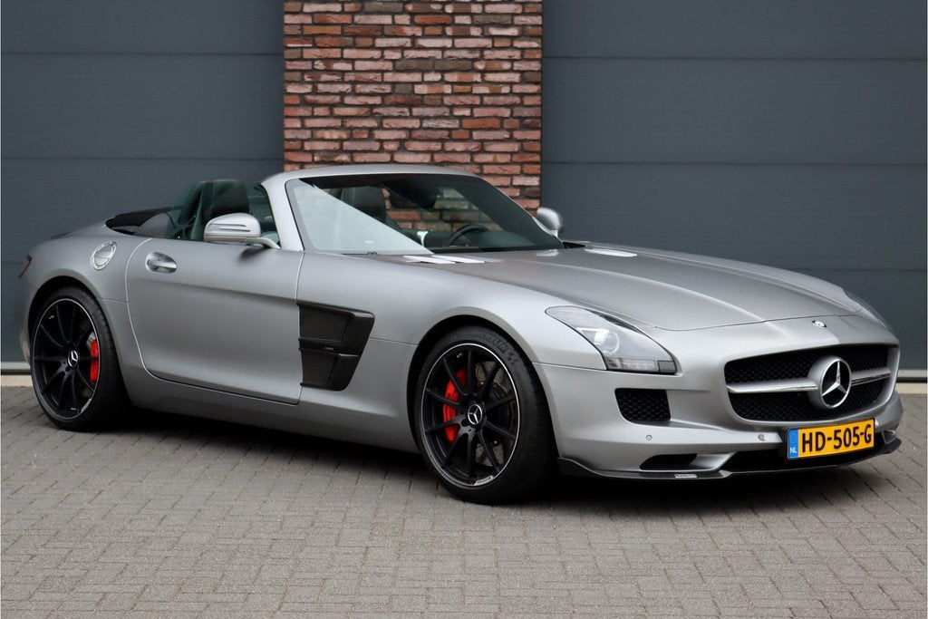Mercedes-Benz SLS Roadster 6.3 AMG BRABUS B63S | 700PK | Bra, Achterwielaandrijving, Gebruikt, Leder, Bedrijf