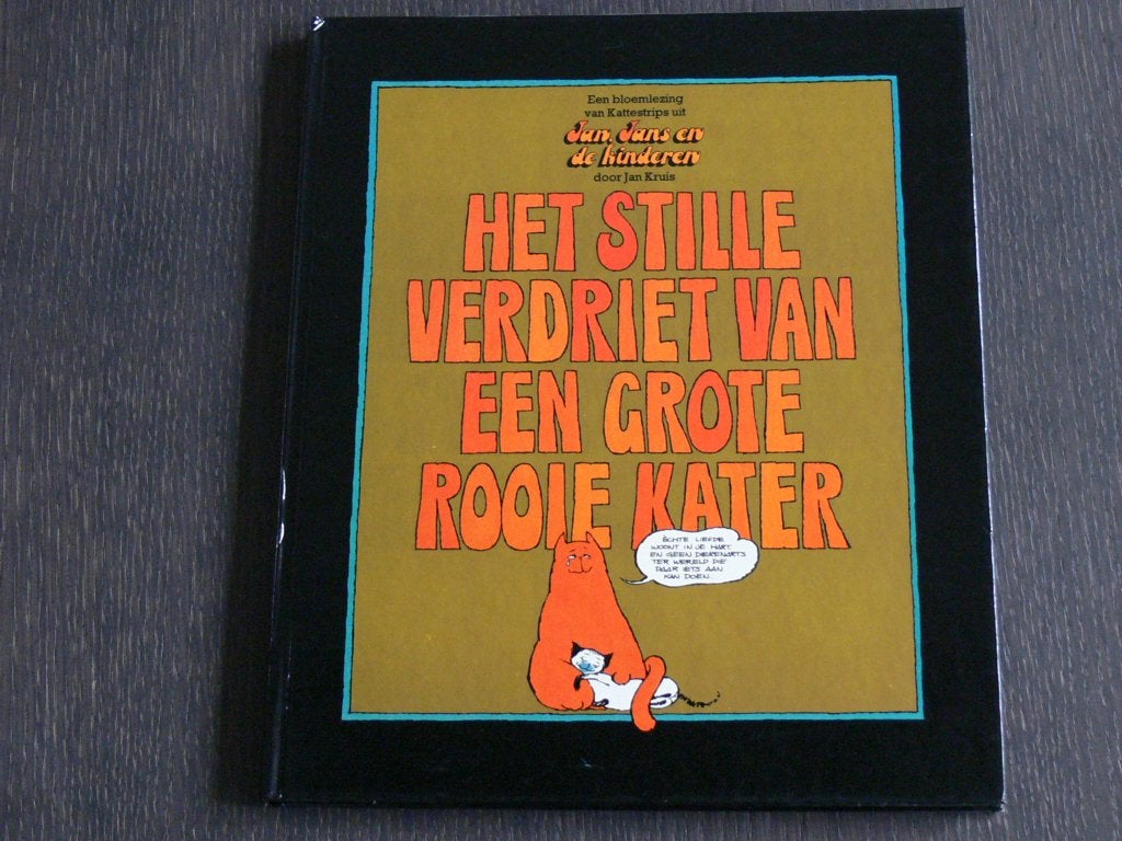 Het stille verdriet van een grote rooie kater, Eén stripboek, Verzenden, Zo goed als nieuw