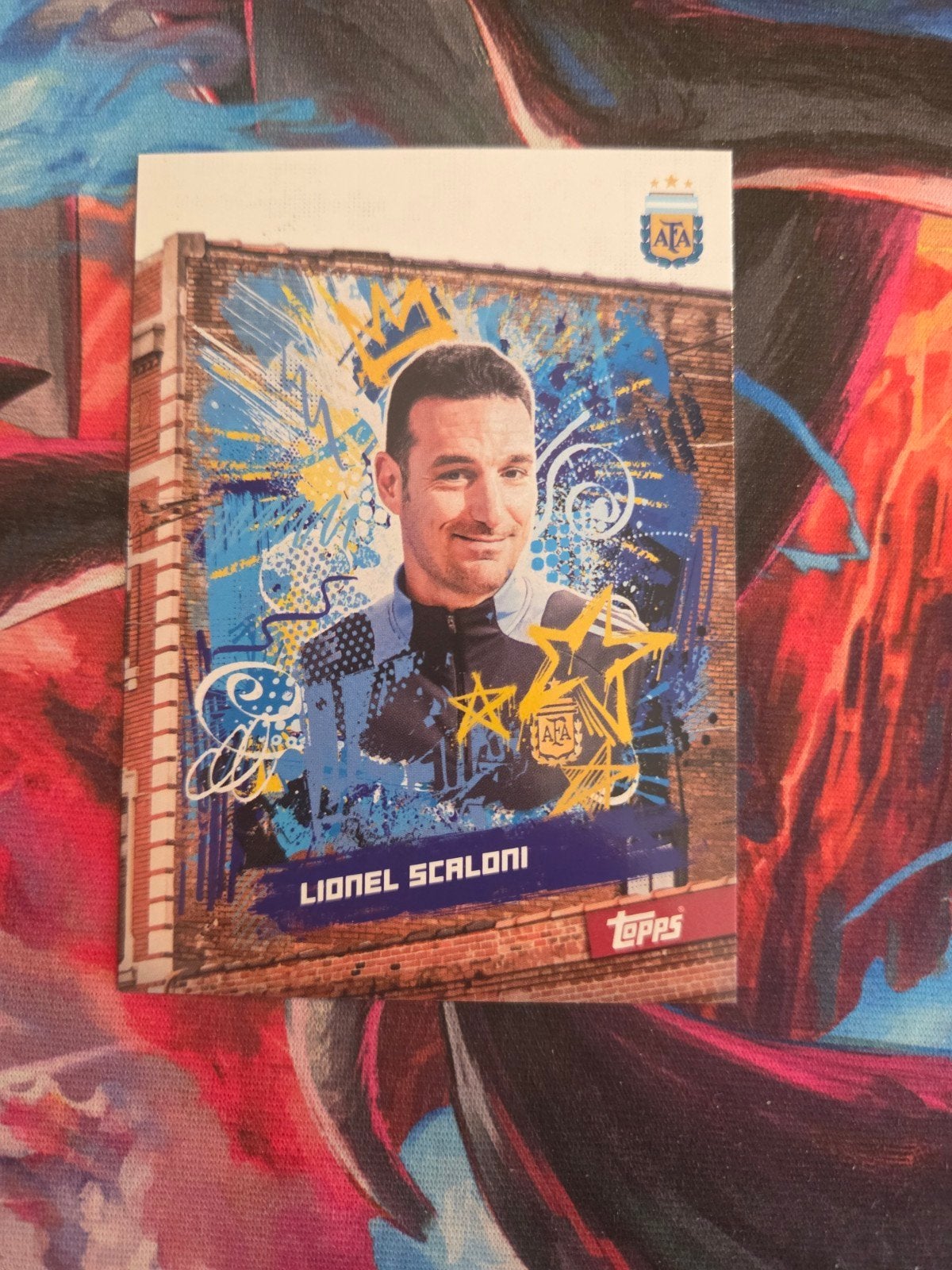 Topps Lionel Scaloni Voetbal Spelerskaart, Ophalen of Verzenden