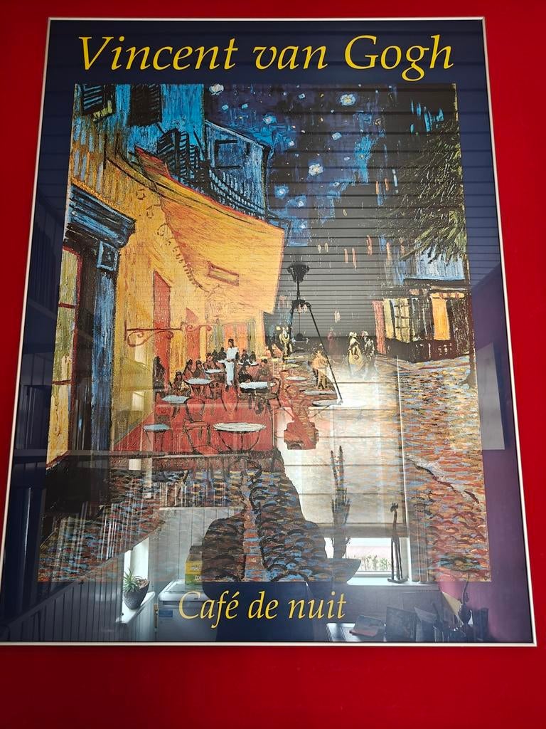 Schilderij Vincent van Gogh met lijst, Ophalen of Verzenden