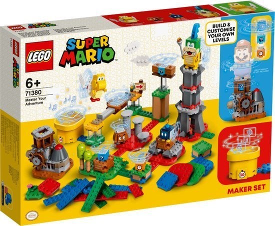 LEGO 71380 - Super Mario - Makersset: Beheers je avonturen, Overige thema's, Lego, Inclusief instructies, Ophalen of Verzenden