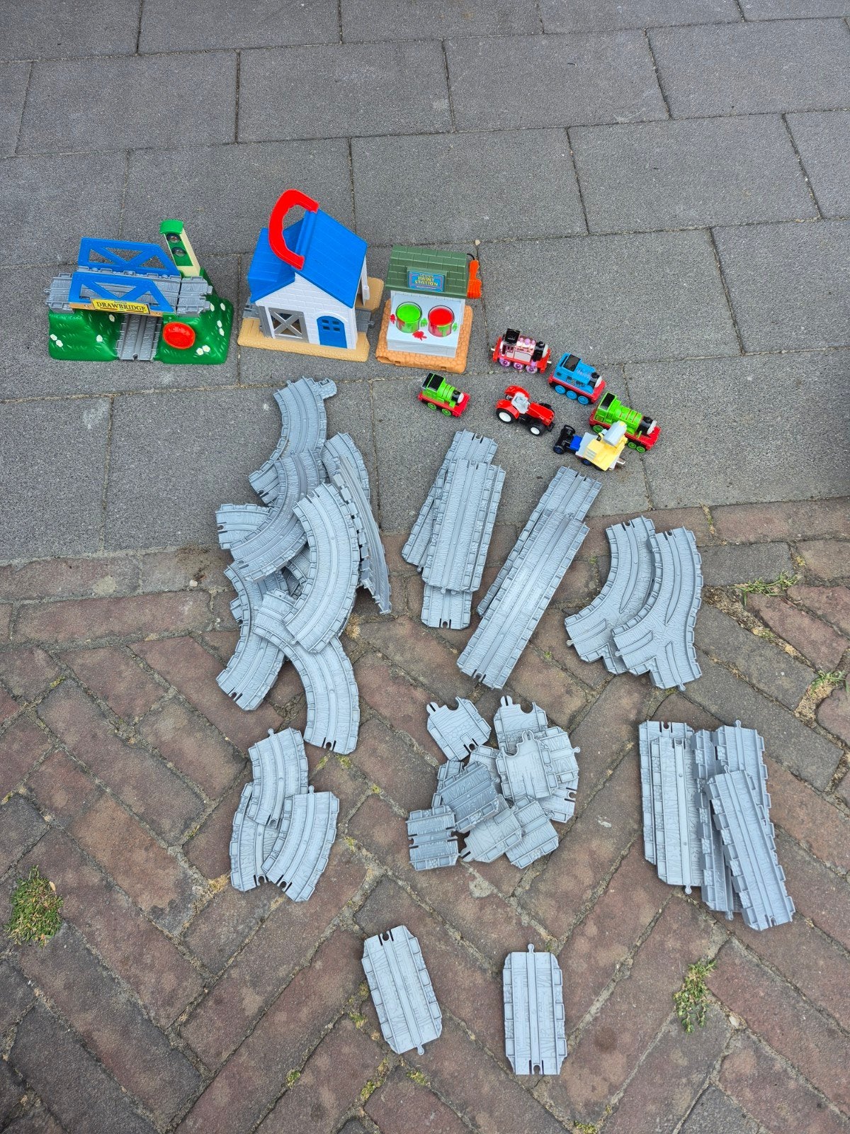 Thomas de Trein Take-n-Play Speelset met Rails en Locs, Ophalen of Verzenden