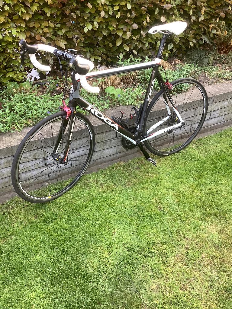Koga Roadracer Ultegra, maat 63, Ophalen, 28 inch, Gebruikt, Carbon