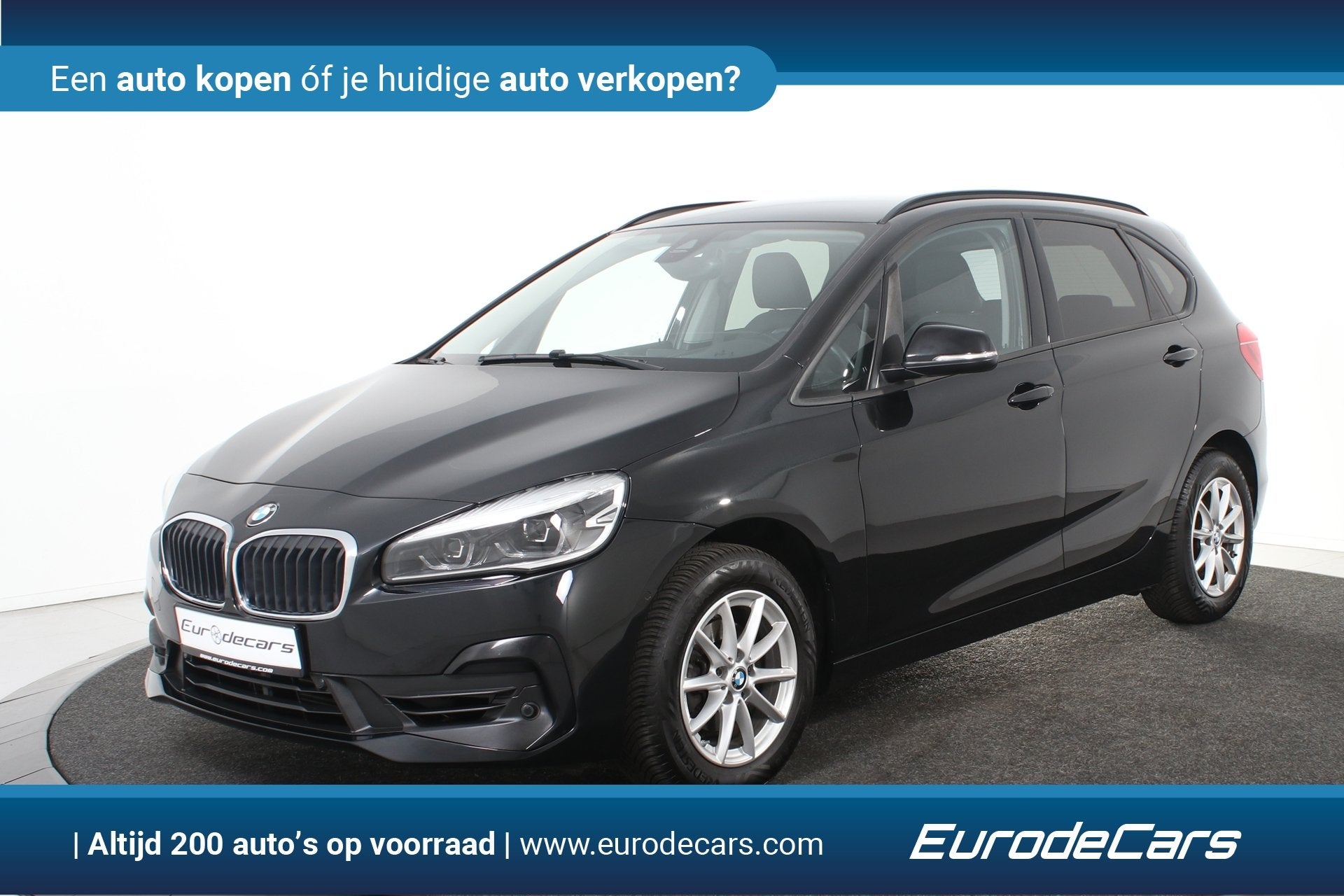 BMW 2 Serie Active Tourer 216i *1ste Eigenaar*Leer*Trekhaak*, Auto's, BMW, Voorwielaandrijving, Gebruikt, Zwart, Leder