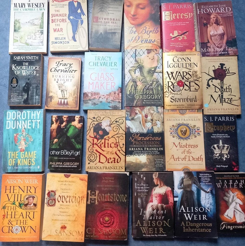 30x Tudors,PhilippaGregory, Sansom, AlisonWeir, WarRoses,Par, Ophalen of Verzenden, Zo goed als nieuw, Fictie