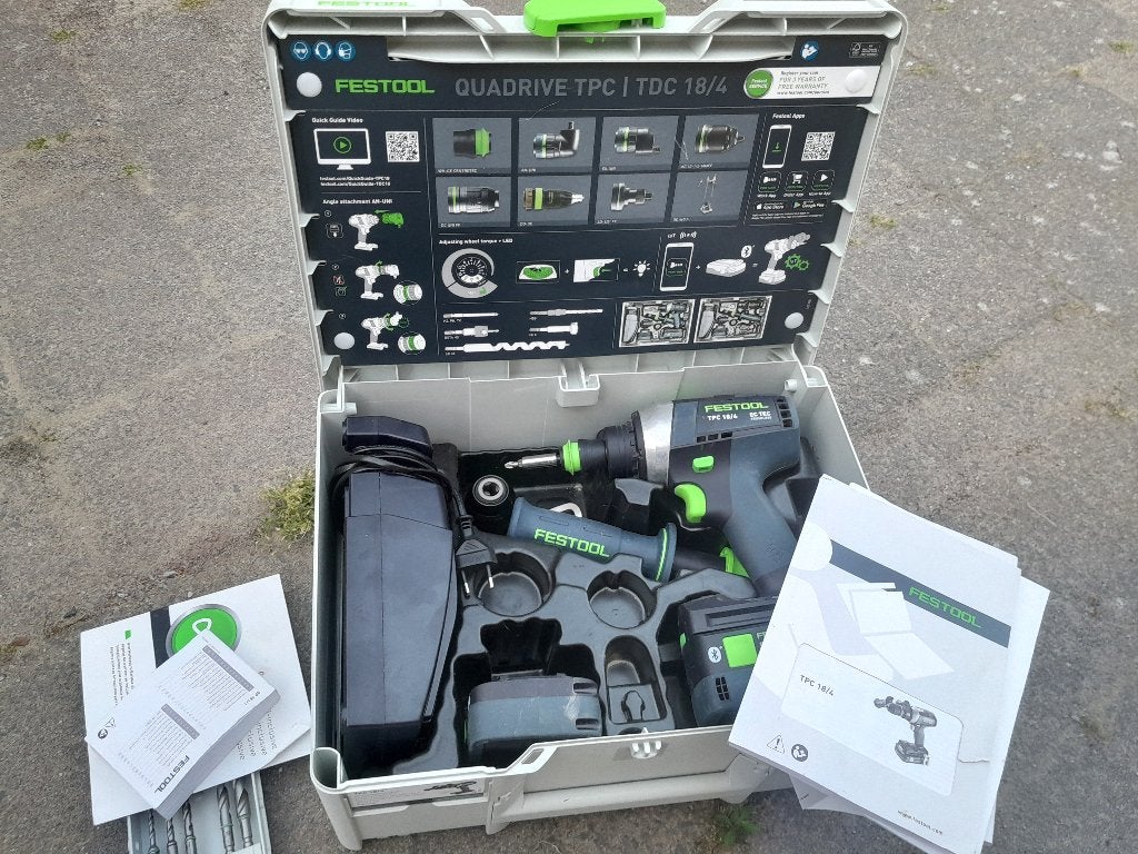 Festool tpc 18/4 en decoupeerzaag, Doe-het-zelf en Verbouw, Decoupeerzaag, Ophalen of Verzenden, Zo goed als nieuw, 30 tot 70 mm