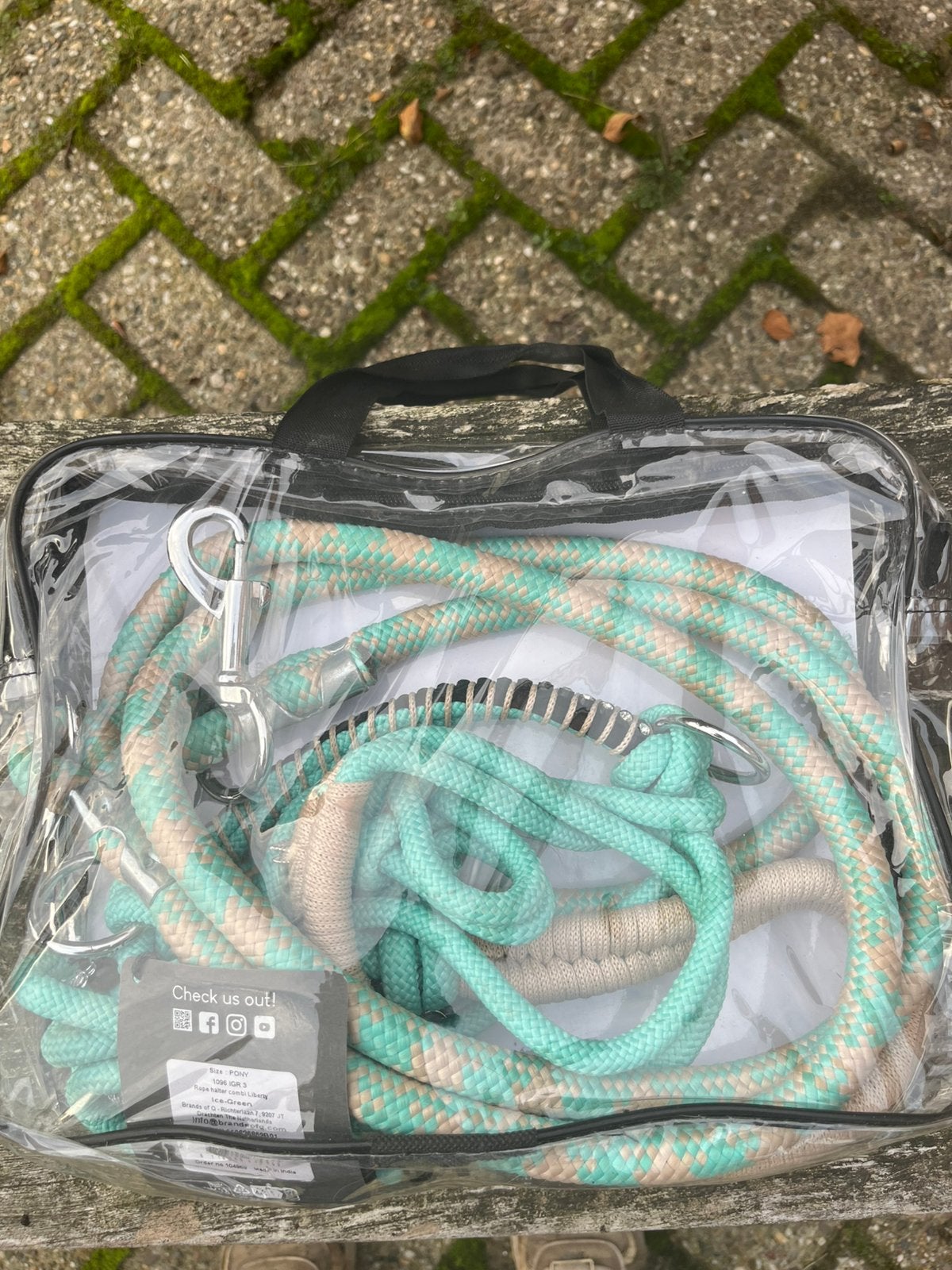Halstertouw set, Gebruikt, Overige maten, Met glitter/strass, Pony