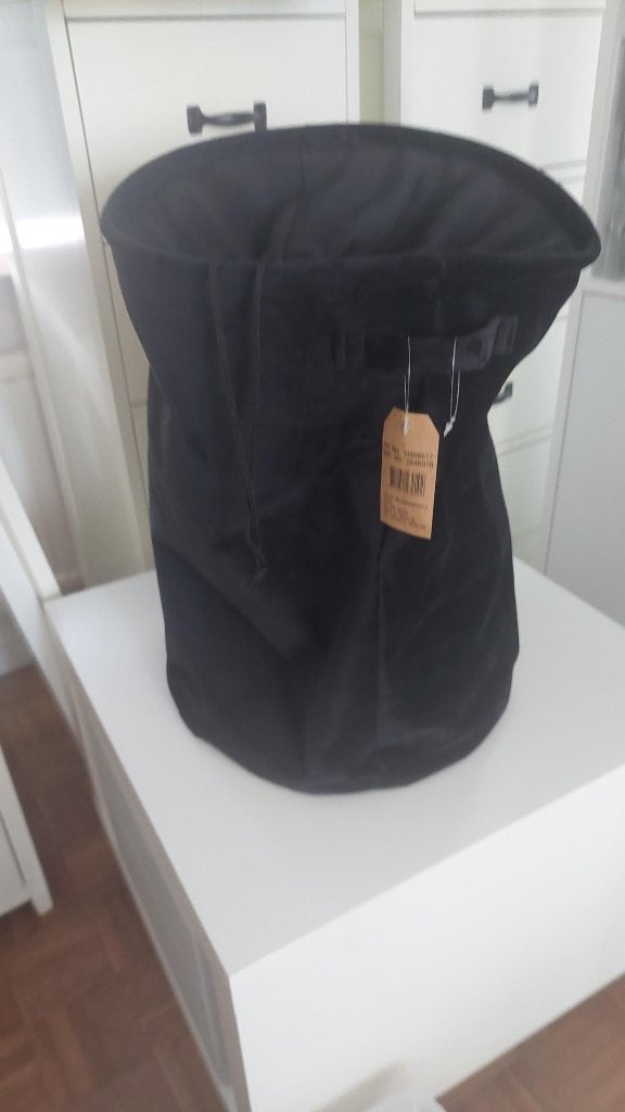 Zwarte en roze wasmand / opbergmand, Ophalen, Nieuw