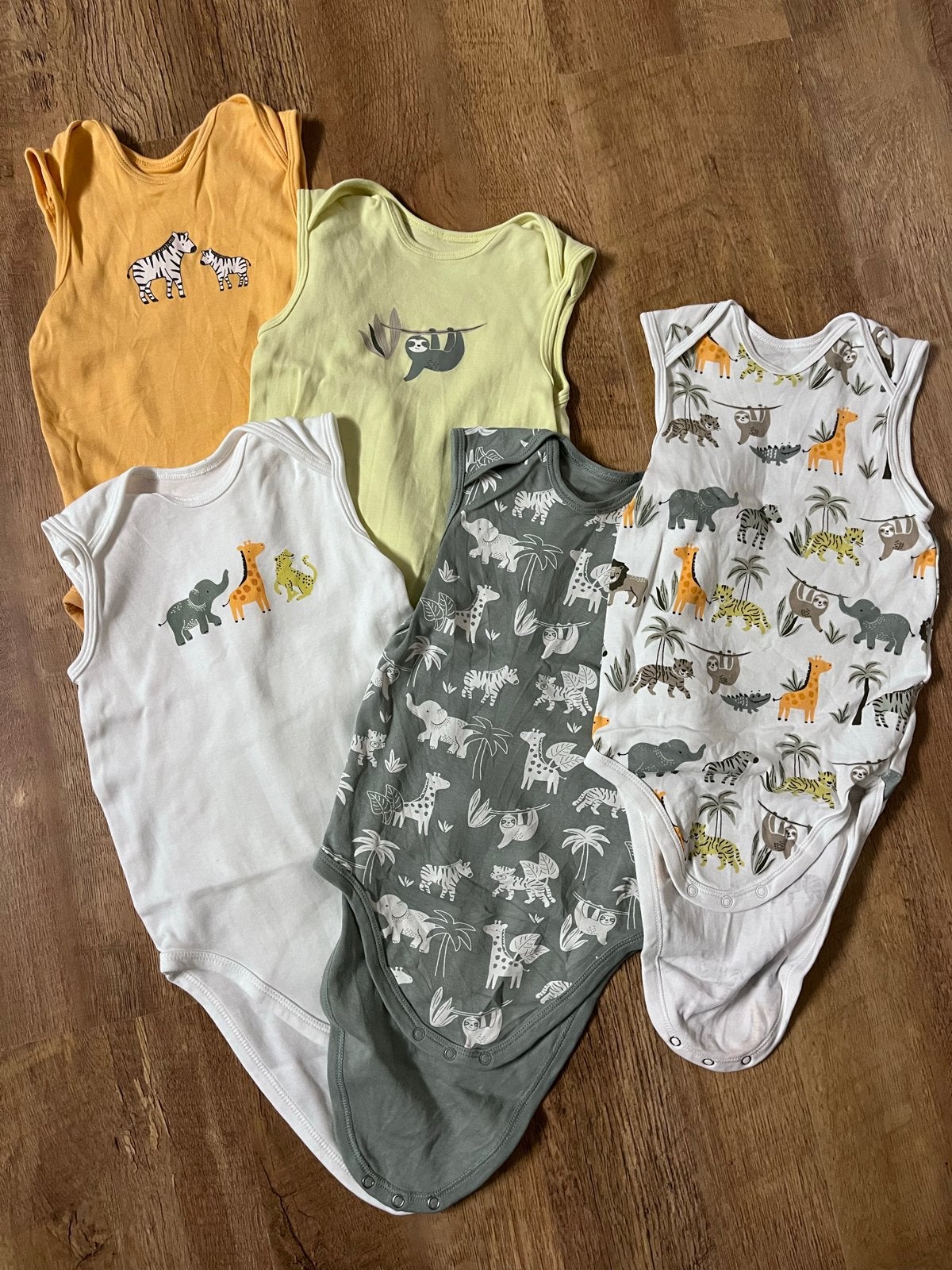 C&A Rompers 98CM (24-36M) - 5 stuks, Ophalen of Verzenden, Gebruikt, Jongetje of Meisje