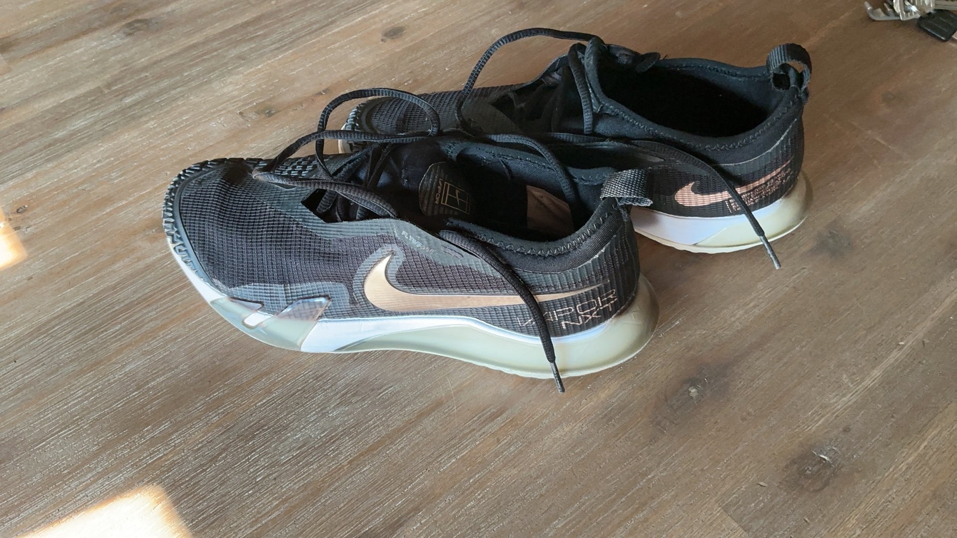 Nike tennisschoen maat 38 zwart, Ophalen of Verzenden, Zo goed als nieuw, Zwart