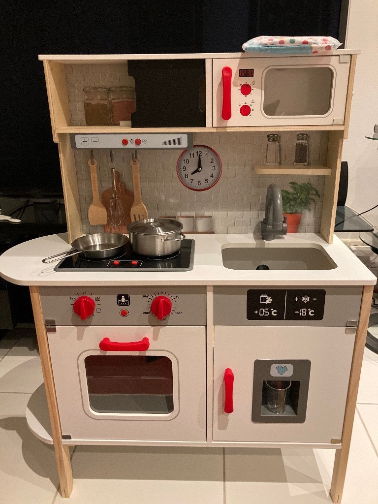 Playtive Wooden Play Kitchen – Deluxe Model, Ophalen, Gebruikt, Hout, Speelkeuken
