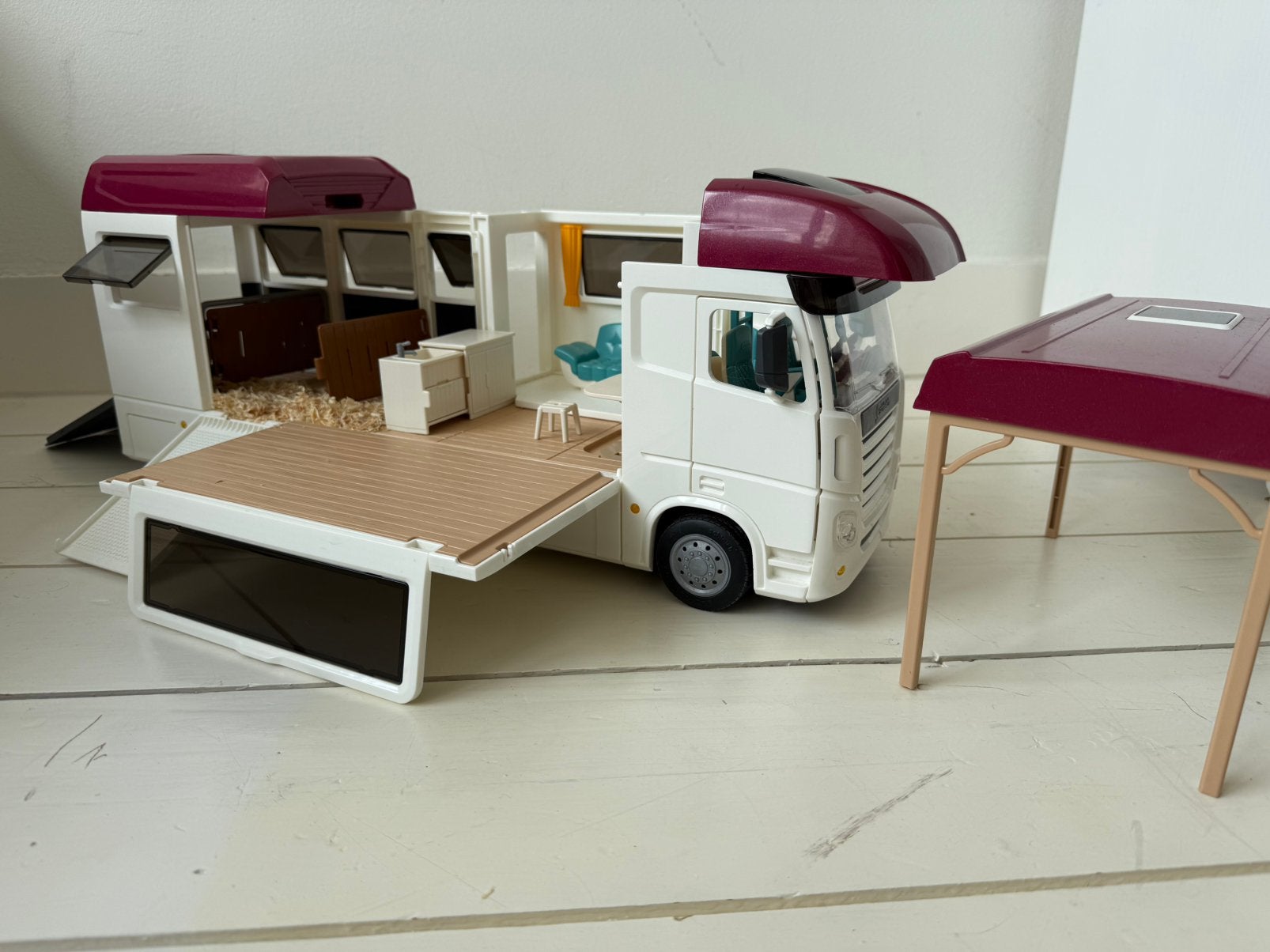 schleich HORSE CLUB paardenvrachtwagen 42619, Ophalen, Zo goed als nieuw