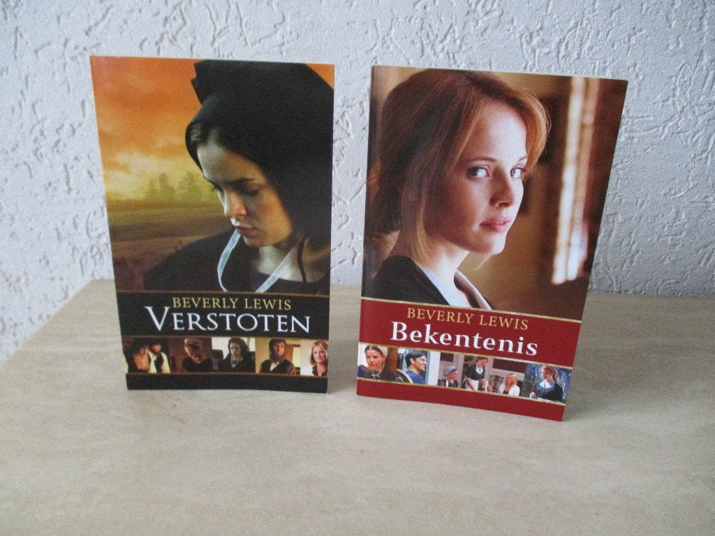 Beverly Lewis 5 x Verstoten bekentenis christelijke romans, Ophalen of Verzenden, Gelezen