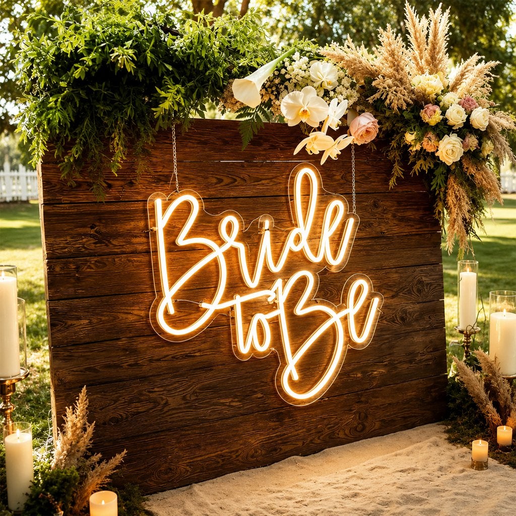 Bride To Be Neon Sign Vrijgezellenfeest, Verzenden, Nieuw, Versiering, Geboorte of Huwelijk