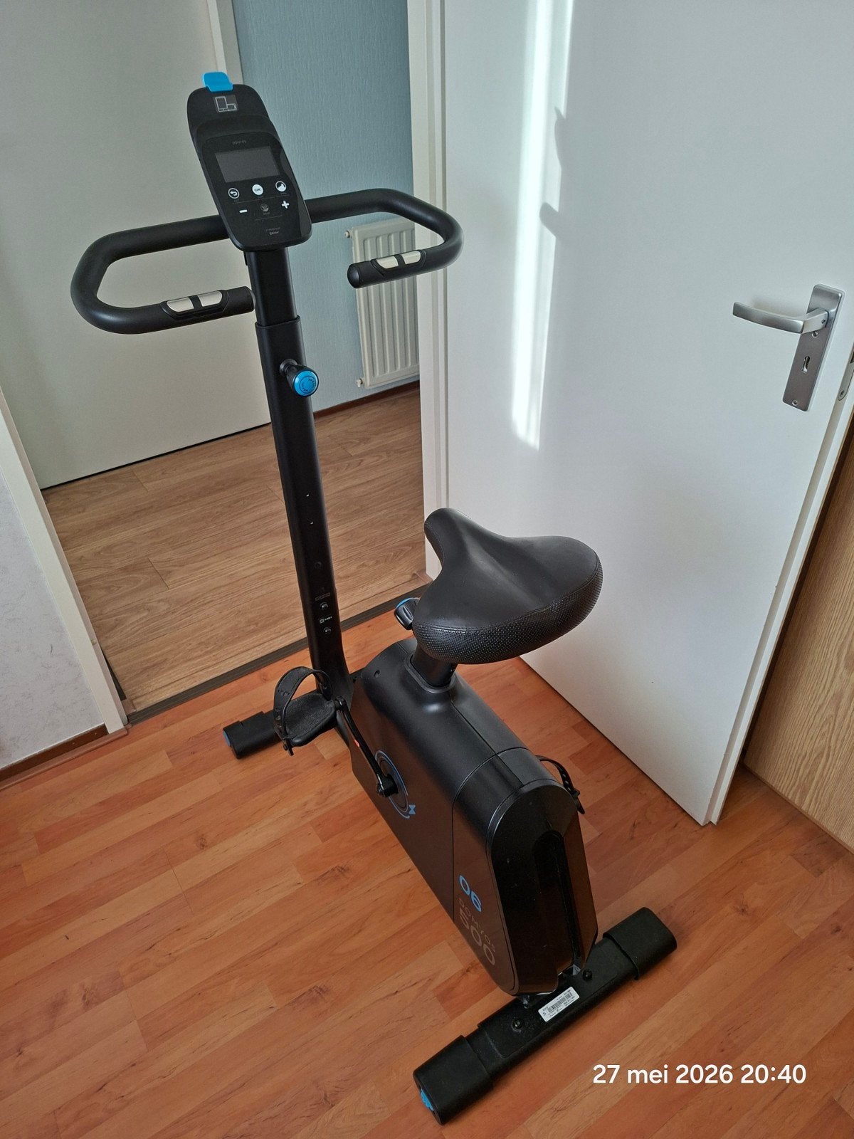 Domyos 500 hometrainer, Sport en Fitness, Fitnessapparatuur, Ophalen, Zo goed als nieuw, Hometrainer