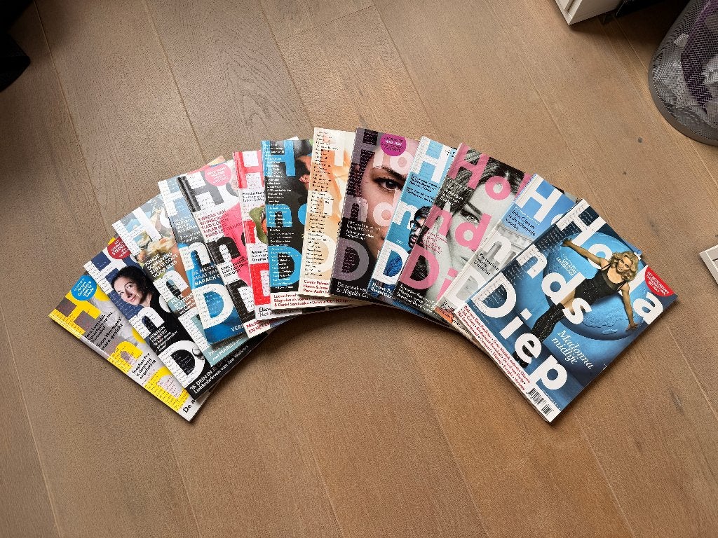 Hollands Diep magazine Compleet (excl. #2), Ophalen, Gelezen, Glossy