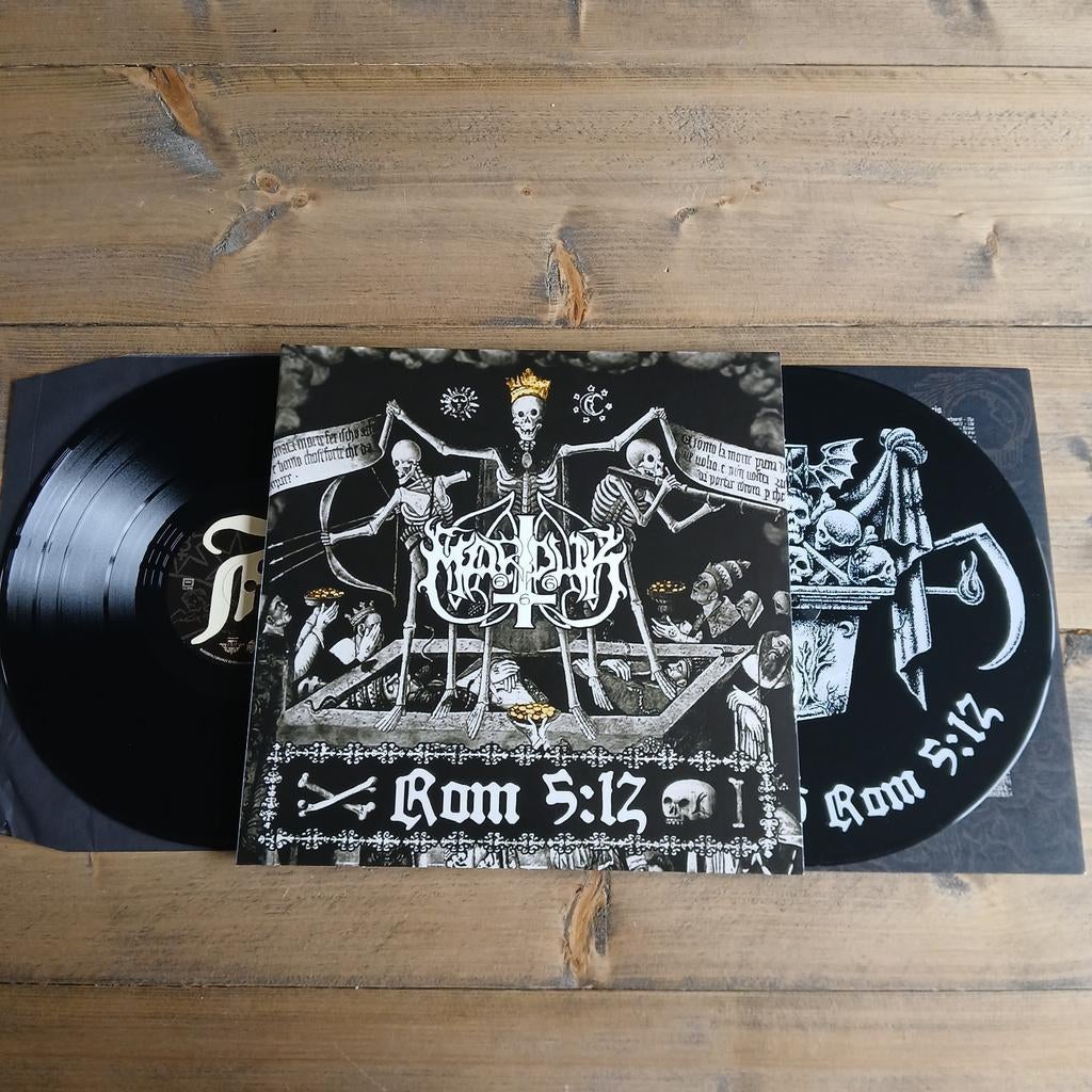 🔴 Marduk ☆ Rom 5:12 • 2-LP, (Gelimiteerd, zwart vinyl), Limited edition, Ophalen of Verzenden, Nieuw in verpakking, 12 inch