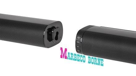 Bluetooth Soundbar luidspreker, hoogglans zwart K&M, Kruger & Matz, Nieuw, Info@marbeco.nl, Bluetooth