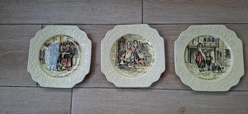 Sierborden Crown Devon, Antiek en Kunst, Ophalen of Verzenden