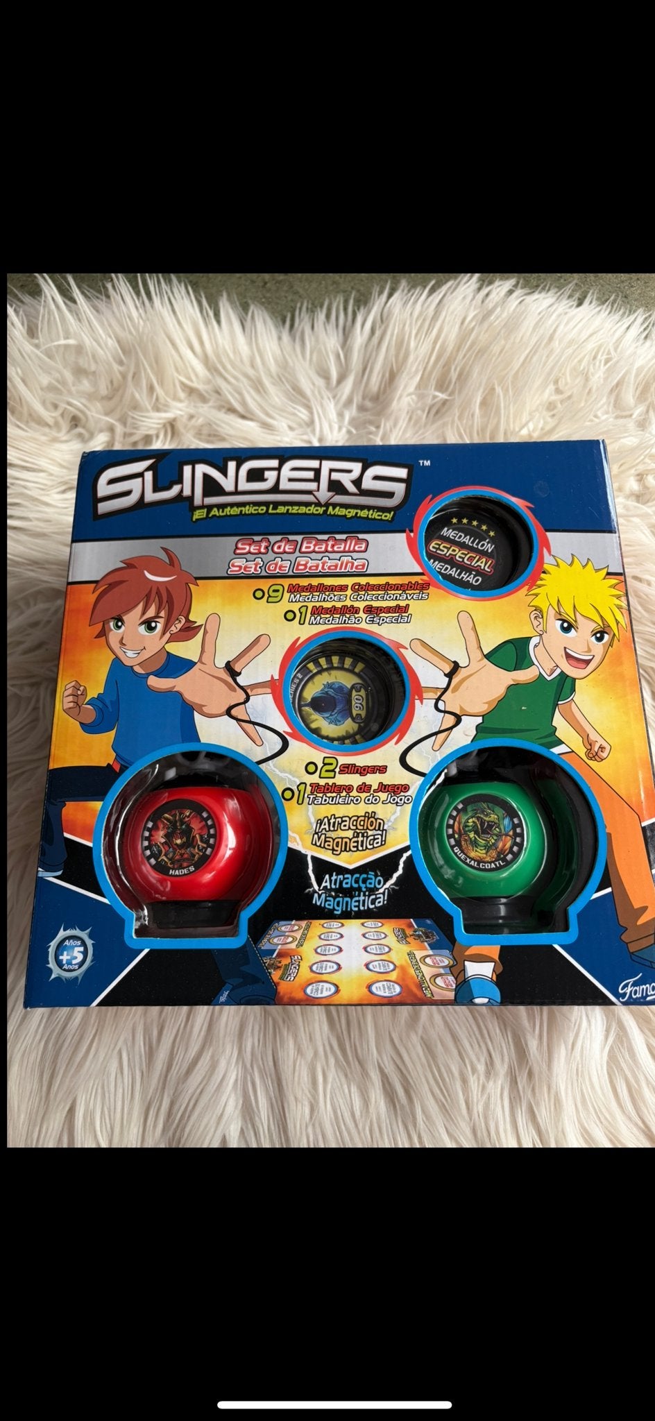 Slingers Set de Batalla - Magnetisch Speelgoed, Ophalen, Nieuw, Jongen of Meisje